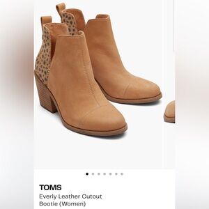 Toms Everly bootie size 8.5
